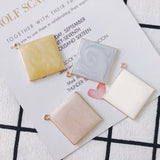 20pcs DIY Square Drop Oil Jewelry Accessories Earrings Material Pendant
