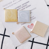 20pcs DIY Square Drop Oil Jewelry Accessories Earrings Material Pendant