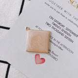 20pcs DIY Square Drop Oil Jewelry Accessories Earrings Material Pendant