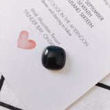 20pc Glass Square Cabochon Earrings Supplies for Jewelry Accessories