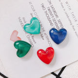 20pcs Glass Love Wax Cord Women Jewelry Cabochon Earrings Supplies