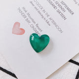20pcs Glass Love Wax Cord Women Jewelry Cabochon Earrings Supplies