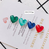 20pcs Glass Love Wax Cord Women Jewelry Cabochon Earrings Supplies
