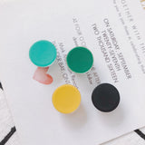 20pc Glass Round Wax Cord Women Jewelry Cabochon Earrings Supplies