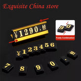 Metal Base Camera Mobile Phone Assembly Stand, Arabic Numerals Label