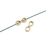 20 Tibetan Silver Infinity Spacer Beads Charms Bracelet Accessories 16x6.5mm