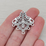 20 Tibetan Silver/Gold Earring Chandelier Connectors Charms Pendant