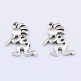 20 Tibetan Silver Kokopelli Charms Pendants DIY Jewellery Making