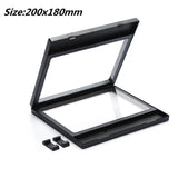 Pet Membrane Jewelry Ring Pendant Display Stand Holder Box