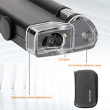 LED Jewelry Magnifier Mini Pocket Hand Magnifying Glass