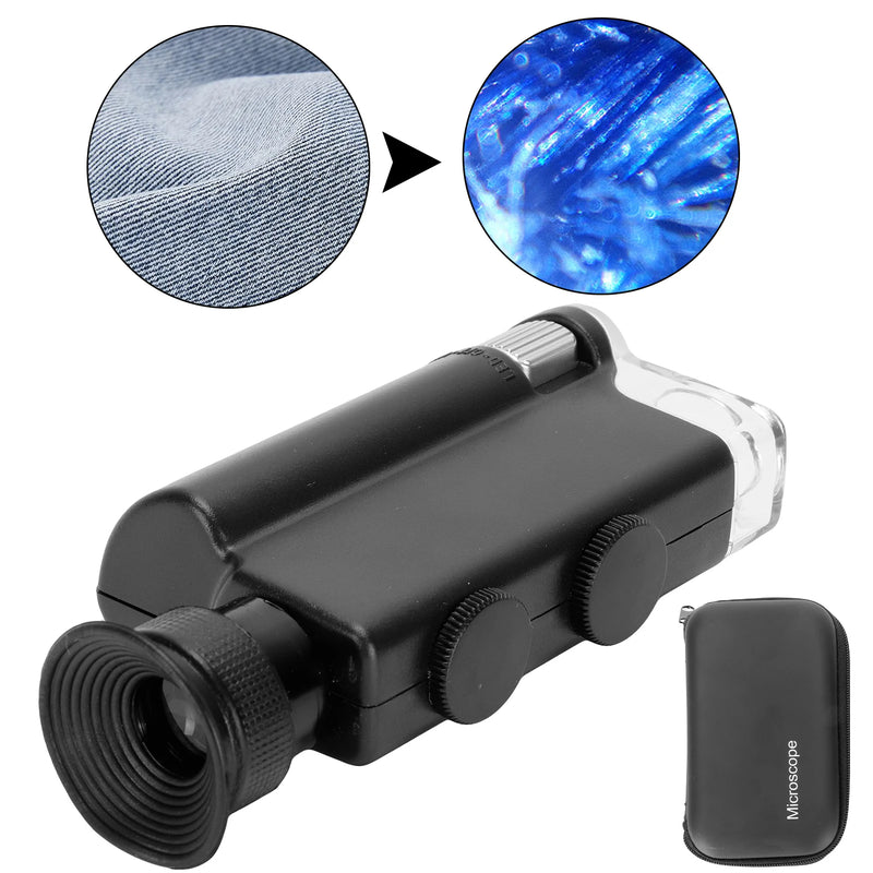 LED Jewelry Magnifier Mini Pocket Hand Magnifying Glass