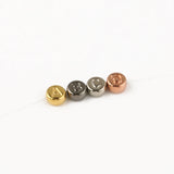 200/400pcs 7x4mm CCB Letter Beads for Jewelry Making