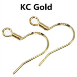 925 Sterling Silver Earring Hooks Clasp Base 17*15MM