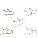 925 Sterling Silver Earring Hooks Clasp Base 17*15MM