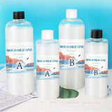 Silicone Mold Making Liquid Rubber AB 1:1 Glue DIY MOLDING Fast Curing Copy Mold