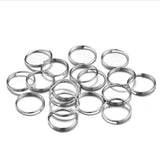 200-500pcs Jump Rings Split Rings Connectors DIY Jewelry Making Accessories