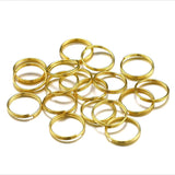 200-500pcs Jump Rings Split Rings Connectors DIY Jewelry Making Accessories