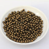 200 Gold&Silver Round Spacer Beads 2mm-8mm for Jewelry Making