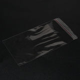 Pack of 200 Clear Self Adhesive 7Cm X 13Cm Peel And Seal Plastic Bags