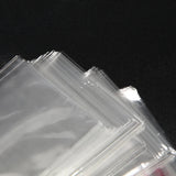 200 7Cm X 13Cm Clear Self Adhesive Peel & Seal Plastic Bags