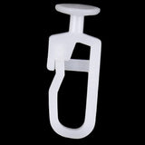 200 Pack Curtain Gliders 8.3 MM Head Track Glider Hooks for Curtain Rails
