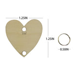 200 Pcs Christmas Wooden Embellishments Slices Chips