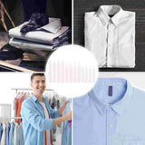 200 Pcs Plastic Collar Stays Shirt Whales Blouse Mens Inserts Extension