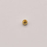 200 Pcs 2.5mm Gold Beads Jewelry Findings DIY Earring Accessories