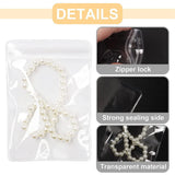 200 Pcs Clear Zip Lock Jewelry Storage Bags 2.7X3.9Inch