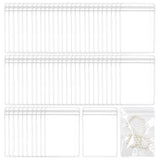 200 Pcs Clear Zip Lock Jewelry Storage Bags 2.7X3.9Inch