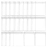 200 Pcs Clear Zip Lock Jewelry Storage Bags 2.7X3.9Inch