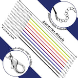200 Waxed Necklace Ropes 20 Inch Chain for Bracelets Pendants