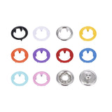 200 Sets Snap Buttons Craft Pliers Tool Metal Ring Button