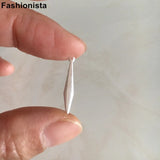 200 pcs Rhombus Charms Earrings Drops DIY Jewelry Supplies