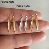200 pcs Rhombus Charms Earrings Drops DIY Jewelry Supplies