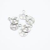 200 pcs/lot 10*12 mm Metal Pendant DIY Charms
