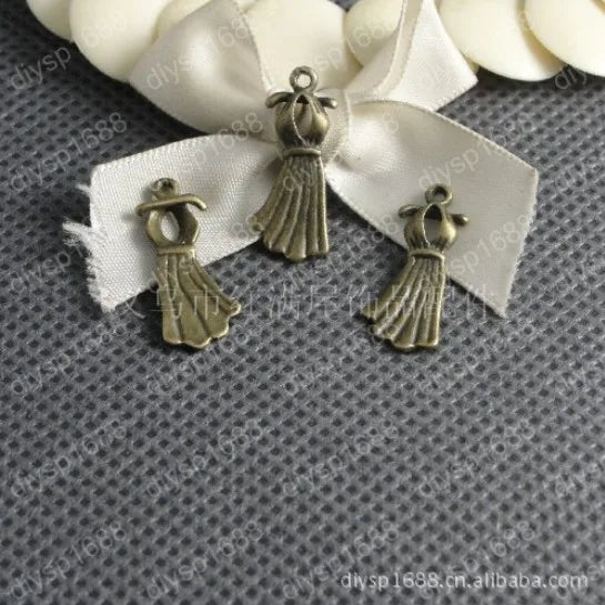 200 pcs/lot Antique Bronze Charms Pendants for Jewelry Making