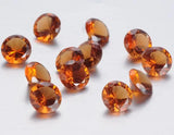 200 pcs Mixed Colors Birthstone Round Charms for Floating Locket