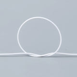 200 Yards 1mm Iron Wires Rubber Covered Craft Jewelry Making Wire
