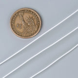 200 Yards 1mm Iron Wires Rubber Covered Craft Jewelry Making Wire