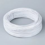 200 Yards 1mm Iron Wires Rubber Covered Craft Jewelry Making Wire