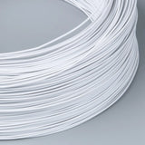 200 Yards 1mm Iron Wires Rubber Covered Craft Jewelry Making Wire