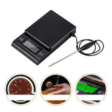 2000/1g Hand-brewed Coffee Scale with Timer and Temperature Measurement