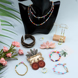 20K 2mm Glass Seed Beads Kit for Jewelry Making DIY Bracelet Earrings Necklace