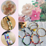 2000Pcs 2mm Glass Seed Beads for Jewelry Making DIY Bracelet Necklace Earrings