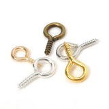 2000 Pcs Mini Screw Eye Pins Jewelry Making DIY Earrings