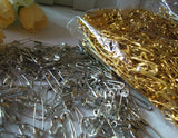 2000pcs Small Silver Hijab Safety Pins Needles