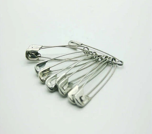 2000pcs Small Silver Hijab Safety Pins Needles