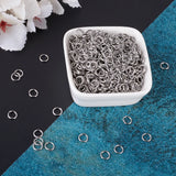 2000pcs 304 Stainless Steel Open Jump Rings for DIY Jewelry Making 5 6 7 8 10mm