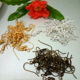 2000pcs Earring Hooks Earwire Clasp DIY Jewelry